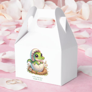 Süßes Kawaii-Baby-Alligator-Schlüpfen-Baby-Party Geschenkschachtel