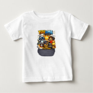 Süßes Kawaii Grafik T-Shirt
