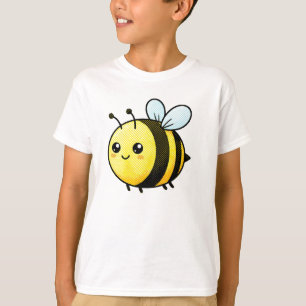 Süßes Kawaii-Hummel-Cartoon-Kinder-T-Shirt T-Shirt
