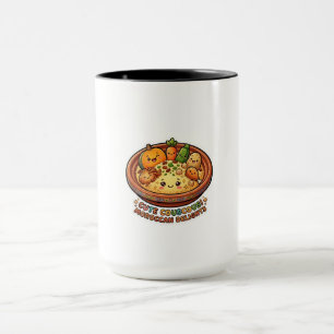 Süßes Kawaii-Marokkanisches Couscous-Freitagstreff Tasse