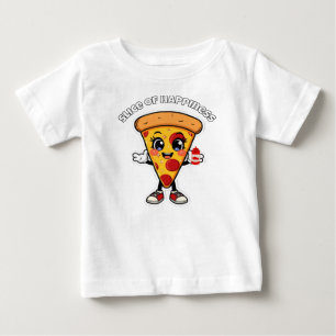 Süßes Kawaii-Pizza-Kinder-T-Shirt Baby T-shirt