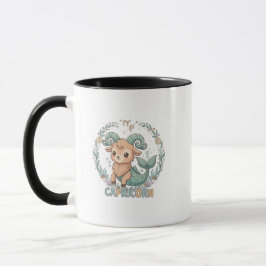 Süßes Kawaii-Sternzeichen Steinbock Tasse