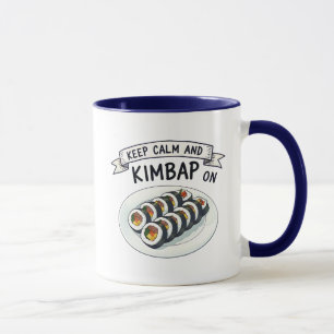 Süßes Kimbap Koreanisches Essen Lustiger Spruch  Tasse