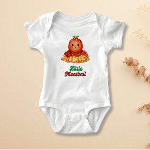 Süßes "Kleiner Fleischklops" italienisches Baby-Bo Baby Strampler