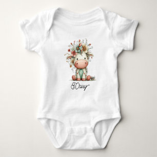 Süßes kleines buntes Einhorn Baby Strampler