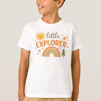 Süßes Kleines-Entdecker-Kinder-T-Shirt – Lustiges  T-Shirt