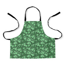 Süßes kleines grünes Blumen-Sommer-Muster