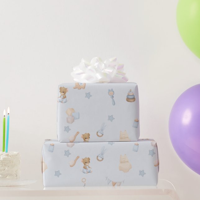 Süßes kleines Maus Einwickelpapier Geschenkpapier (Partygeschenke)