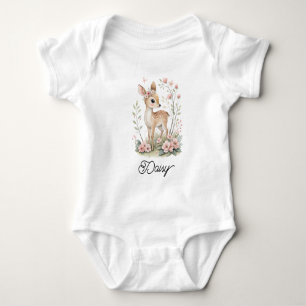 Süßes kleines Rehkitz Baby Strampler