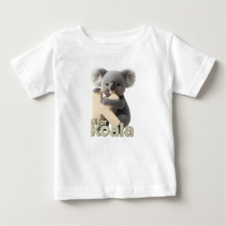 Süßes Koala-Brief K Kinder T-Shirt | Tier Alphabet