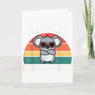 Süßes Koalafied-Shirt Vater Männer Kinder Jungen M Karte
