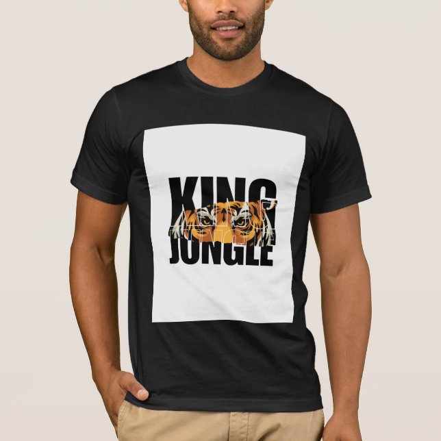 Süßes Königslöwendesign  T-Shirt (Vorderseite)