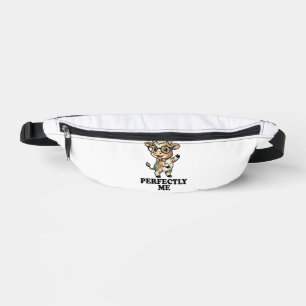 Süßes Kuh-Shirt mit Brille Perfekte Vibes Bauchtasche
