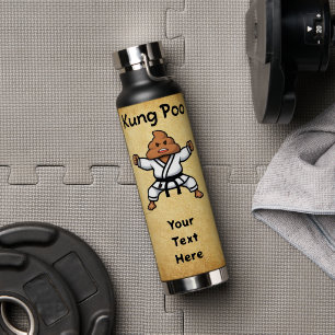 Süßes Kung-Poo-Karate Trinkflasche
