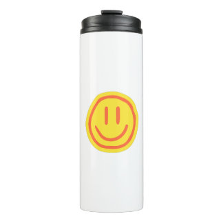 Süßes Lächeln Gesicht | Positives Glückliches Emoj Thermosbecher