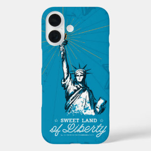 Süßes Land der Freiheit iPhone 16 Hülle
