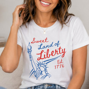 Süßes Land der Freiheit-Shirt T-Shirt