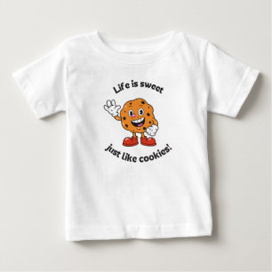"Süßes-Leben-Keks-Club" Baby T-shirt