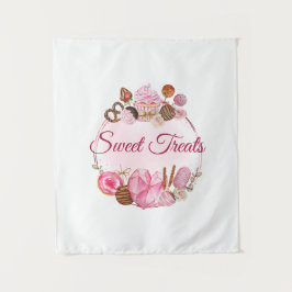 Süßes Leckereien Bäckerei Wandteppich