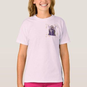 Süßes lila Feen-T-Shirt . T-Shirt