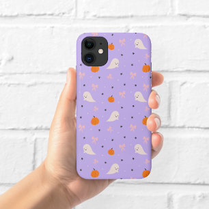Süßes lila Halloween-Geister-Muster-Handyhülle Case-Mate iPhone Hülle