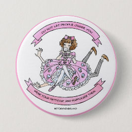 Süßes Lolita ersticken Button
