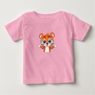 Süßes Löwenbaby-T-Shirt Baby T-shirt