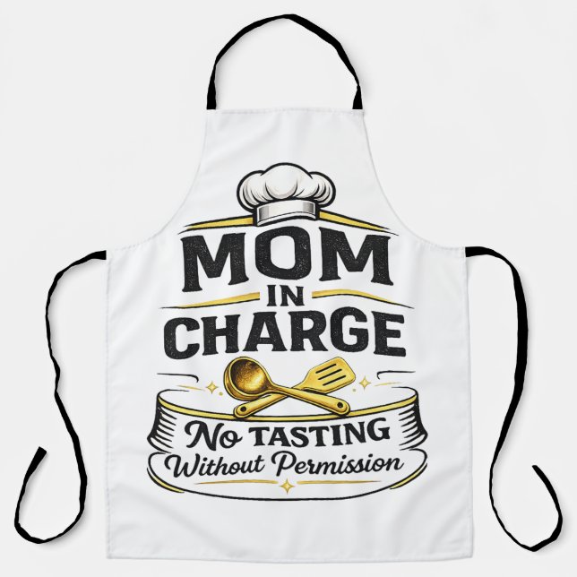 Süßes lustiges Mama-Geschenk-Schürze Schürze (Vorderseite)