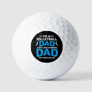 Süßes lustiges Volleyball-Geschenk für Väter und M Golfball