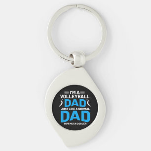 Süßes lustiges Volleyball-Geschenk für Väter und M Schlüsselanhänger