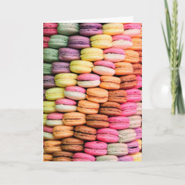Süßes Macarons alles Gute zum Geburtstag Karte