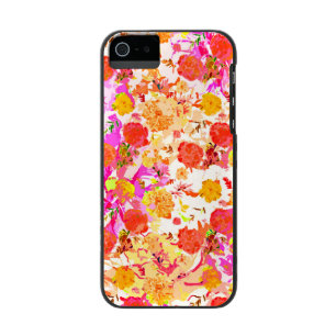 Süßes Mädchen-Blumenmuster Incipio Watson™ iPhone 5 Geldbörsen Hülle