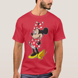 Süßes Mädchen Cartoon-Maus-Pose Freund T-Shirt