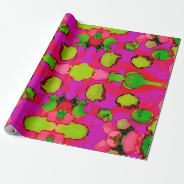 Süßes Mädchen Geschenkpapier (Ungerollt)