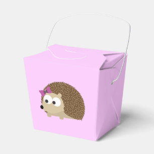 Süßes Mädchen Igel Geschenkschachtel
