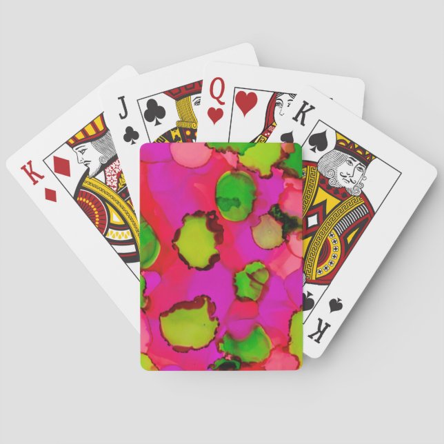 Süßes Mädchen Spielkarten (Rückseite)