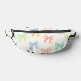 Süßes, Mädchenhaftes, Pastellfarbenes Coquette-Bog Bauchtasche
