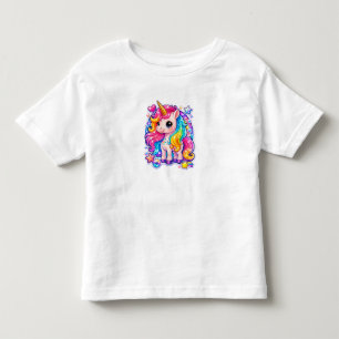 Süßes magisches Einhorn – Kawaii Fantasy Einhorn f Kleinkind T-shirt