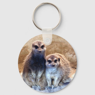 Süßes Meerkat Schlüsselanhänger