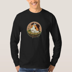 Süßes Meerschweinchen verschlingt Tofu-Salat T-Shirt