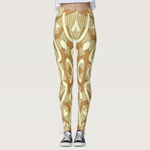 Süßes mehrfarbiges nahtloses "Ratti_Creative_Arts" Leggings
