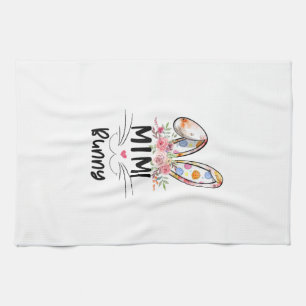 Süßes Mimi-Kaninchen-T-Shirt Ostern Familie Matchi Geschirrtuch