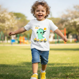 Süßes Minz-Dinosaurier-Baby-T-Shirt Baby T-shirt