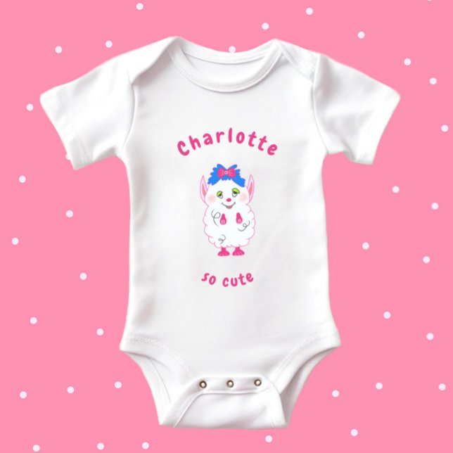 Süßes Monster Baby Strampler (Von Creator hochgeladen)