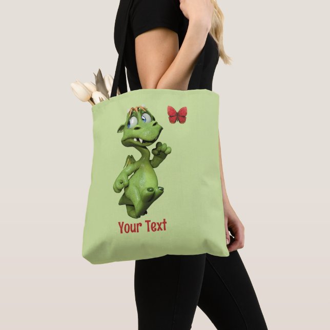 Süßes Monster Schmetterling Geschenk Tasche (Von Nahem)