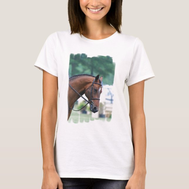 Süßes Morgan-Pferd T-Shirt (Vorderseite)