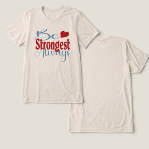 Süßes Motivations-T-Shirt für Teenager 2026 Tri-Blend Shirt