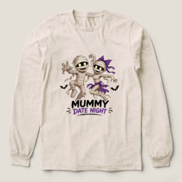 Süßes Mumien-Pärchen Date-Night Tri-Blend Shirt
