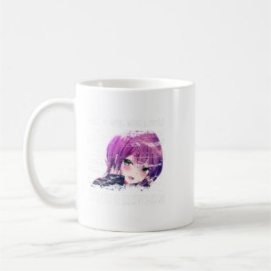 Süßes Nur-ein-Mädchen-das-Anime-und-Skizzieren-lie Kaffeetasse