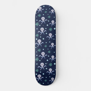 Süßes Octopus-Muster Skateboard